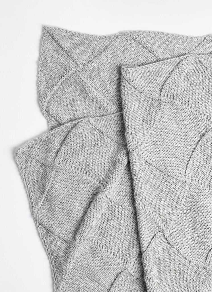 Blue Sky Fibers Hovland Entrelac Wrap Kit -507 - Natural Light Gray (Model) 40198186 | Kits at Michigan Fine Yarns