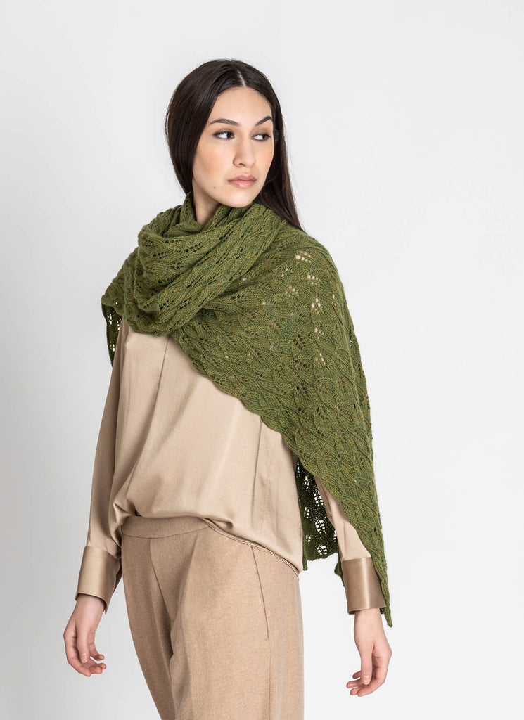 Blue Sky Fibers Leaf Wrap Kit -Original Colorway | Kits at Michigan Fine Yarns