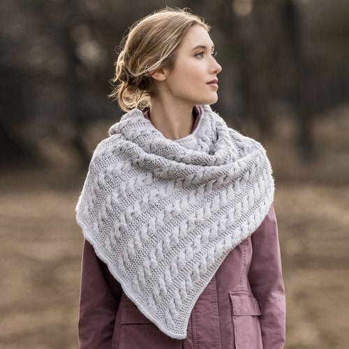Blue Sky Fibers Livonia Shawl Kit -2400 - Deep Space 64867114 | Kits at Michigan Fine Yarns