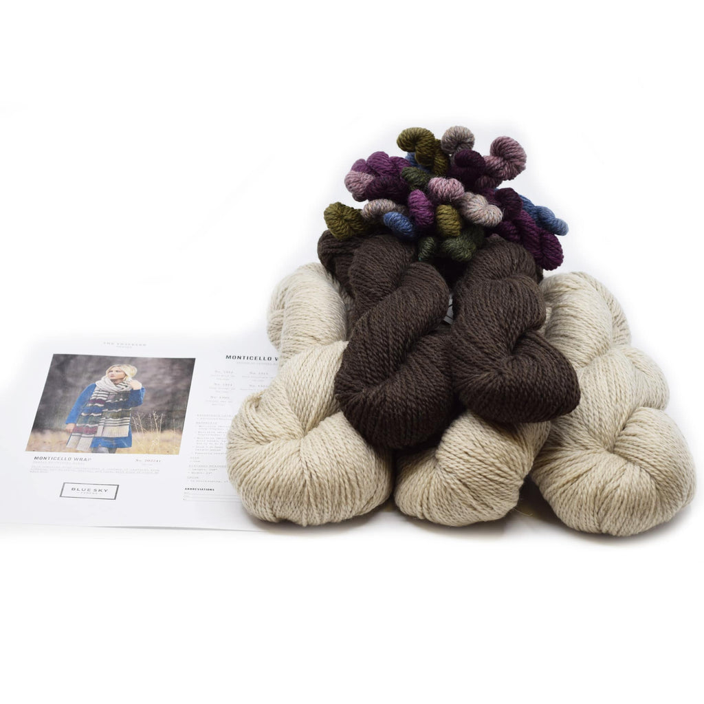Blue Sky Fibers Monticello Wrap Kit -Main Kit (Model) 56025130 | Kits at Michigan Fine Yarns