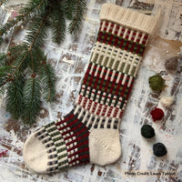Blue Sky Fibers New Huffman Holidays: Black Mountain Stocking Kit -Black Mountain Stocking 80359210 | Kits at Michigan Fine Yarns