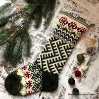 Blue Sky Fibers New Huffman Holidays: Winter Garden Stocking Kit -Winter Garden Stocking 99626794 | Kits at Michigan Fine Yarns