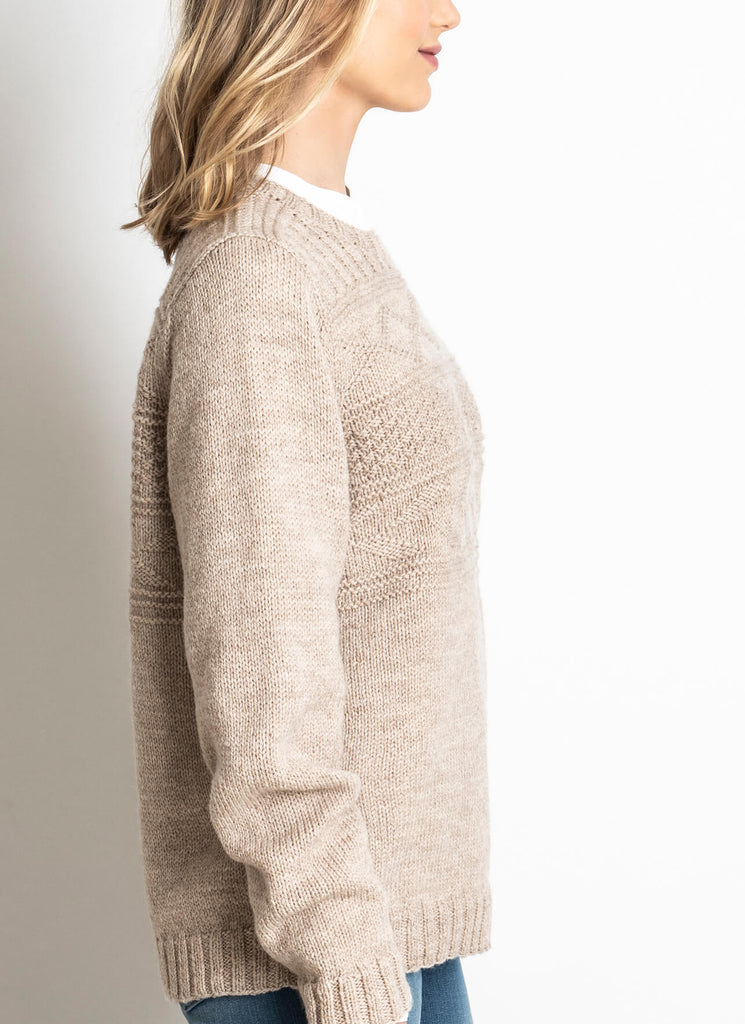 Blue Sky Fibers Pemberton Pullover Kit -1300 - Cast Iron X-Large - 2X-Large 31293994 | Kits at Michigan Fine Yarns