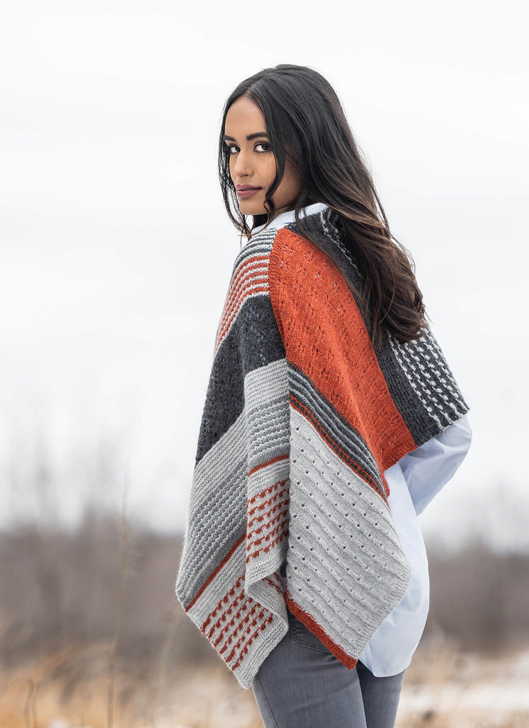 Blue Sky Fibers Persimmon Wrap Kit -Cowl Kit One Size | Kits at Michigan Fine Yarns