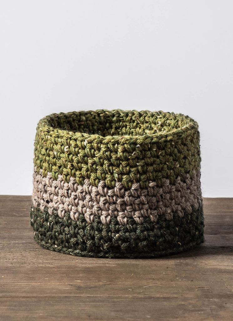 Blue Sky Fibers Portage Crochet Baskets Kit -Original Colorway | Kits at Michigan Fine Yarns