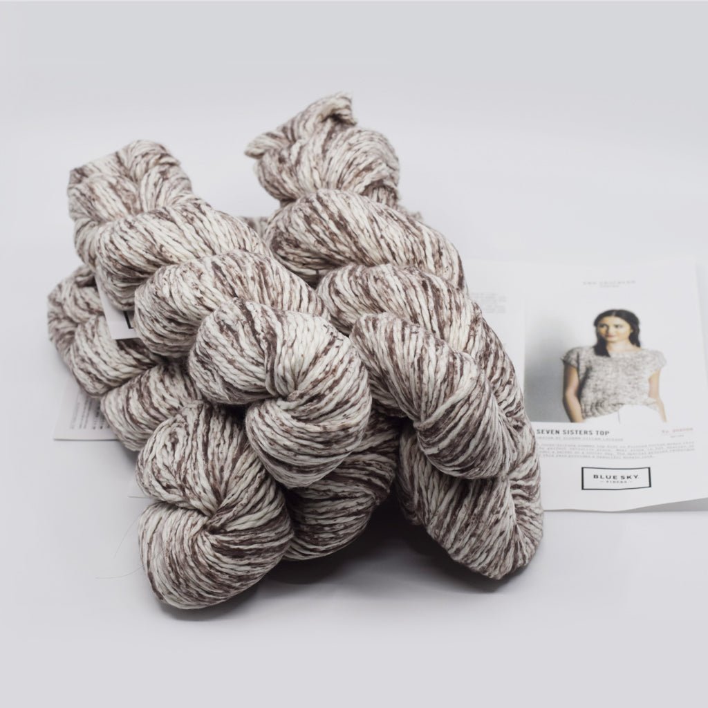 Blue Sky Fibers Seven Sisters Top -No. 2201 Cotton Wood 57562154 | Kits at Michigan Fine Yarns
