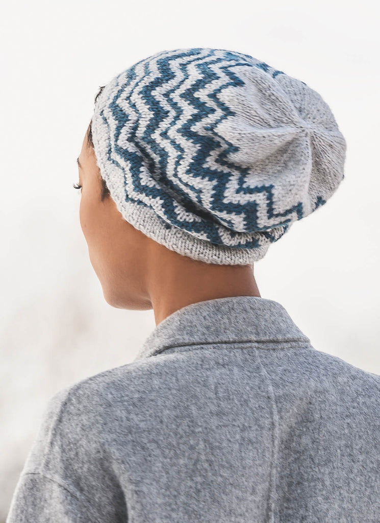 Blue Sky Fibers Springfield Chevron Hat Kit - 93564714 | Kits at Michigan Fine Yarns
