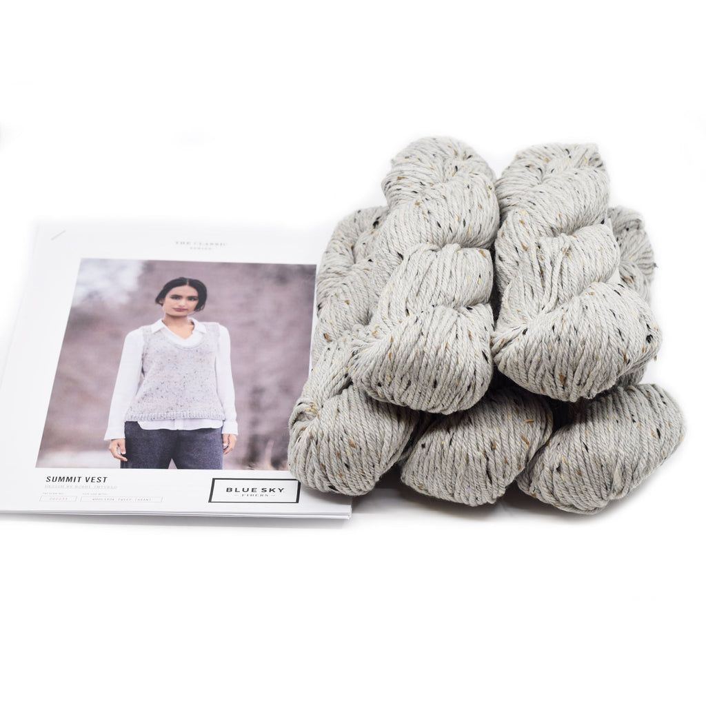 Blue Sky Fibers Summit Vest Kit -Main Kit (Model) 23387178 | Kits at Michigan Fine Yarns