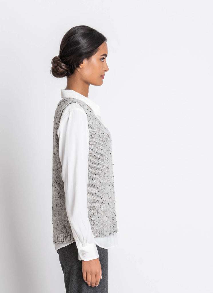 Blue Sky Fibers Summit Vest Kit -Main Kit (Model) 23387178 | Kits at Michigan Fine Yarns