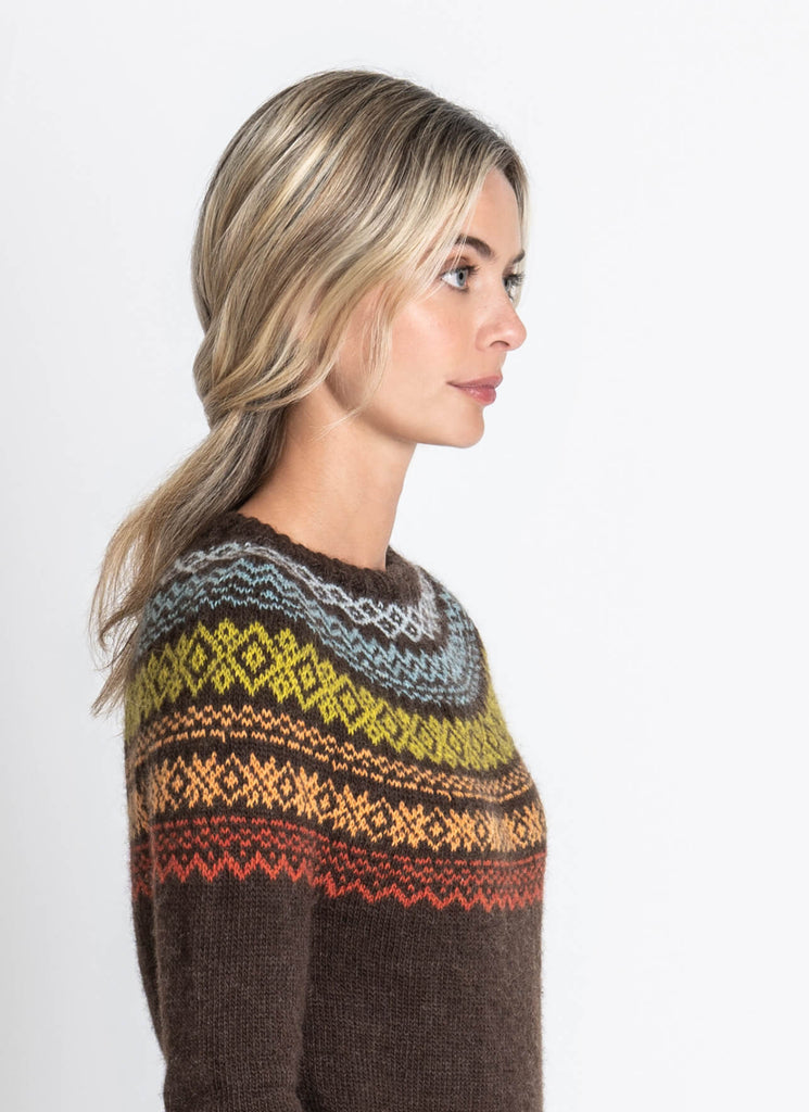 Blue Sky Fibers Terrace Gardens Sweater Kit -Original Colorway | Kits at Michigan Fine Yarns