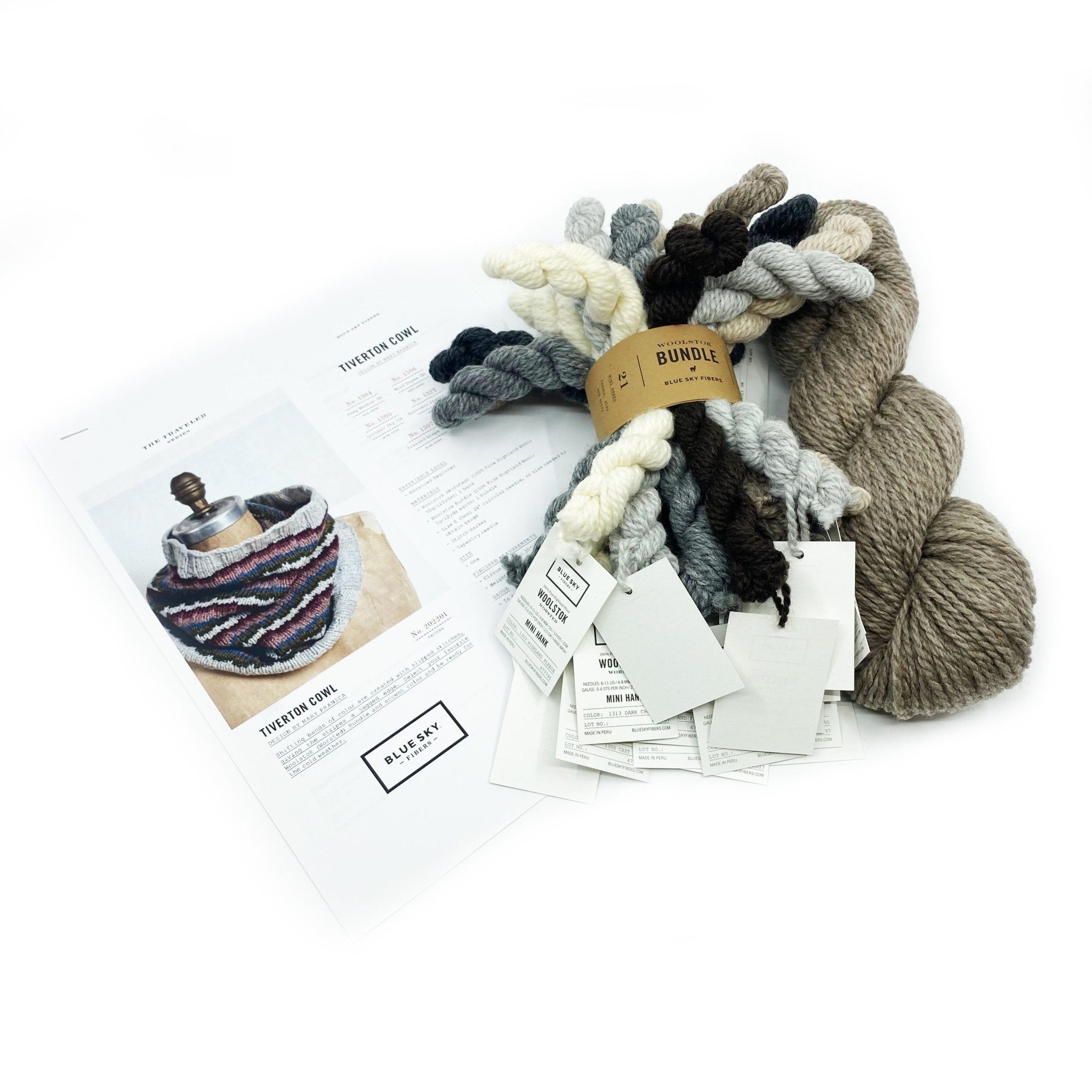 24 Hour Cowl Knitting Kits — Fiber & Vine