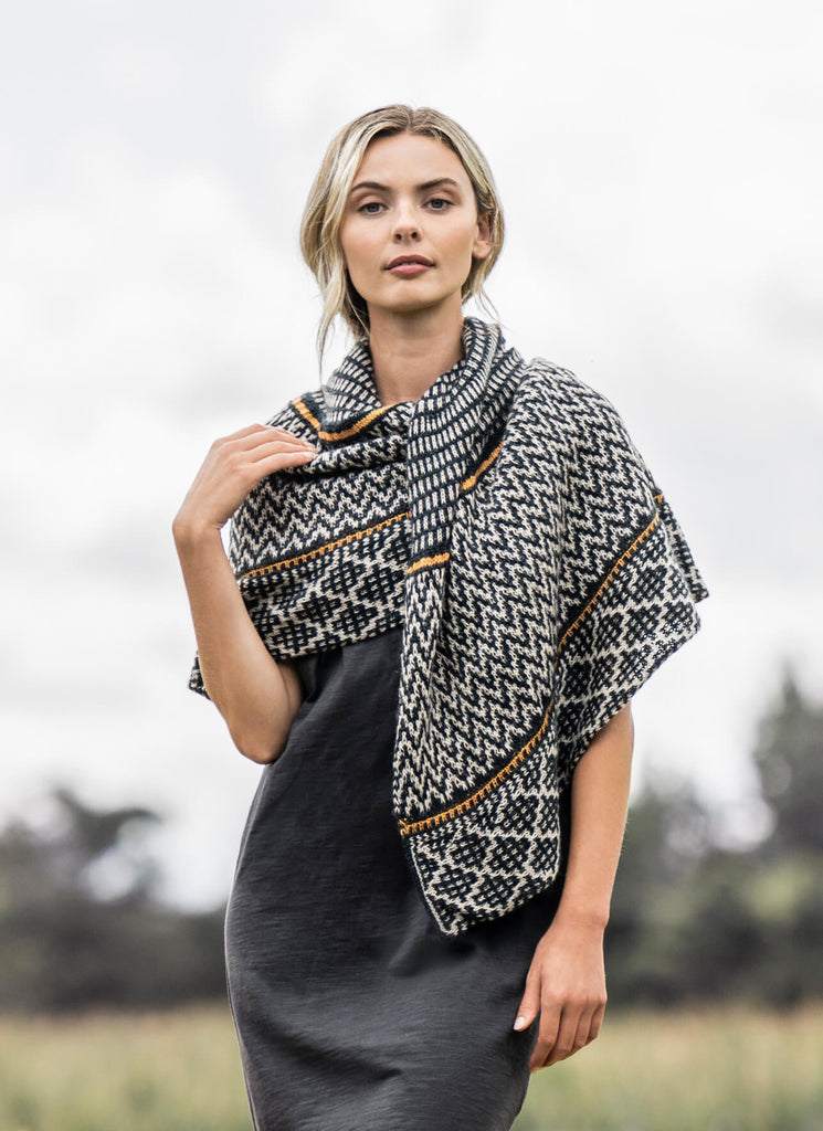 Blue Sky Fibers Tivoli Shawl Kit -Original Colorway | Kits at Michigan Fine Yarns