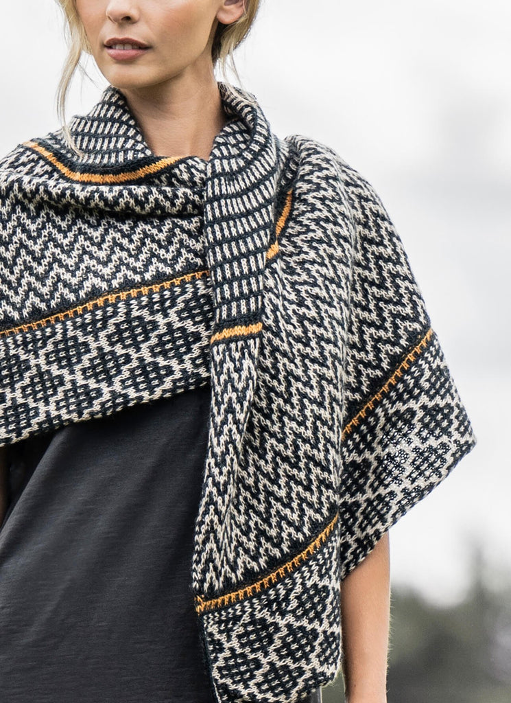 Blue Sky Fibers Tivoli Shawl Kit -Original Colorway | Kits at Michigan Fine Yarns