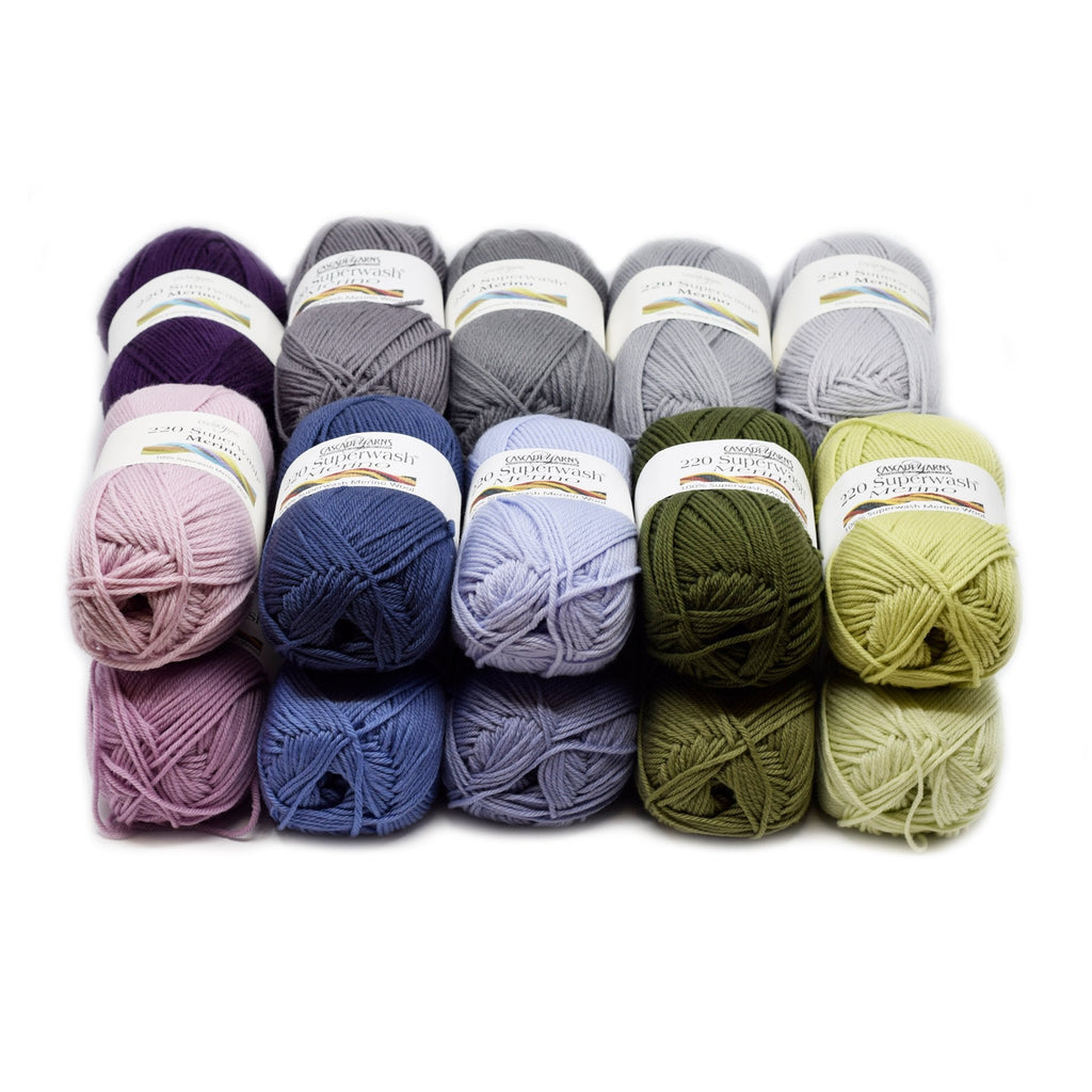Cascade 2018 Knitterati Gradient Lapghan Kit -29030698 | Kits at Michigan Fine Yarns