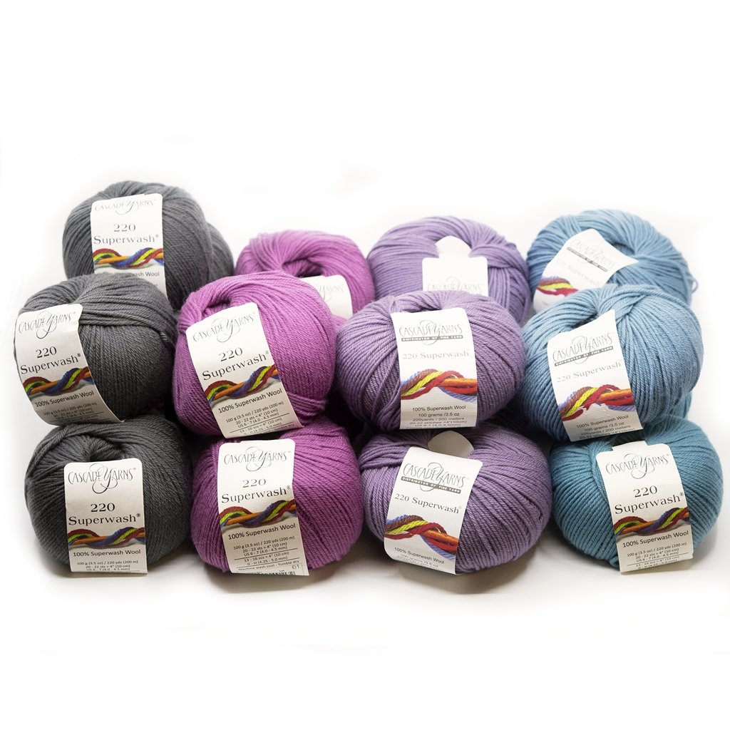 Cascade Yarns Blanket of Many Stitches Knit-Along Kit - Michigan Fine Yarns