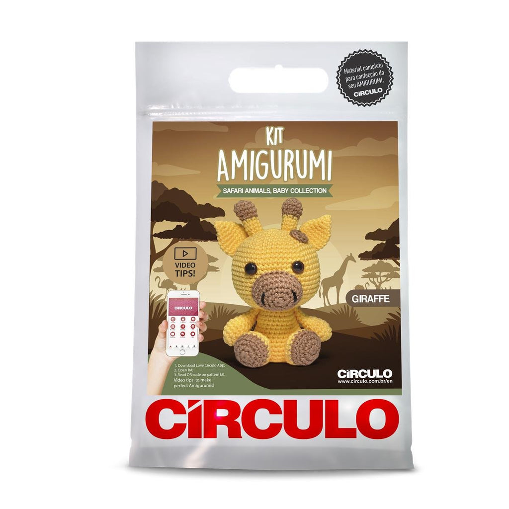 Circulo Yarns Amigurumi Kits - Safari Animal Baby Collection | Kits at Michigan Fine Yarns