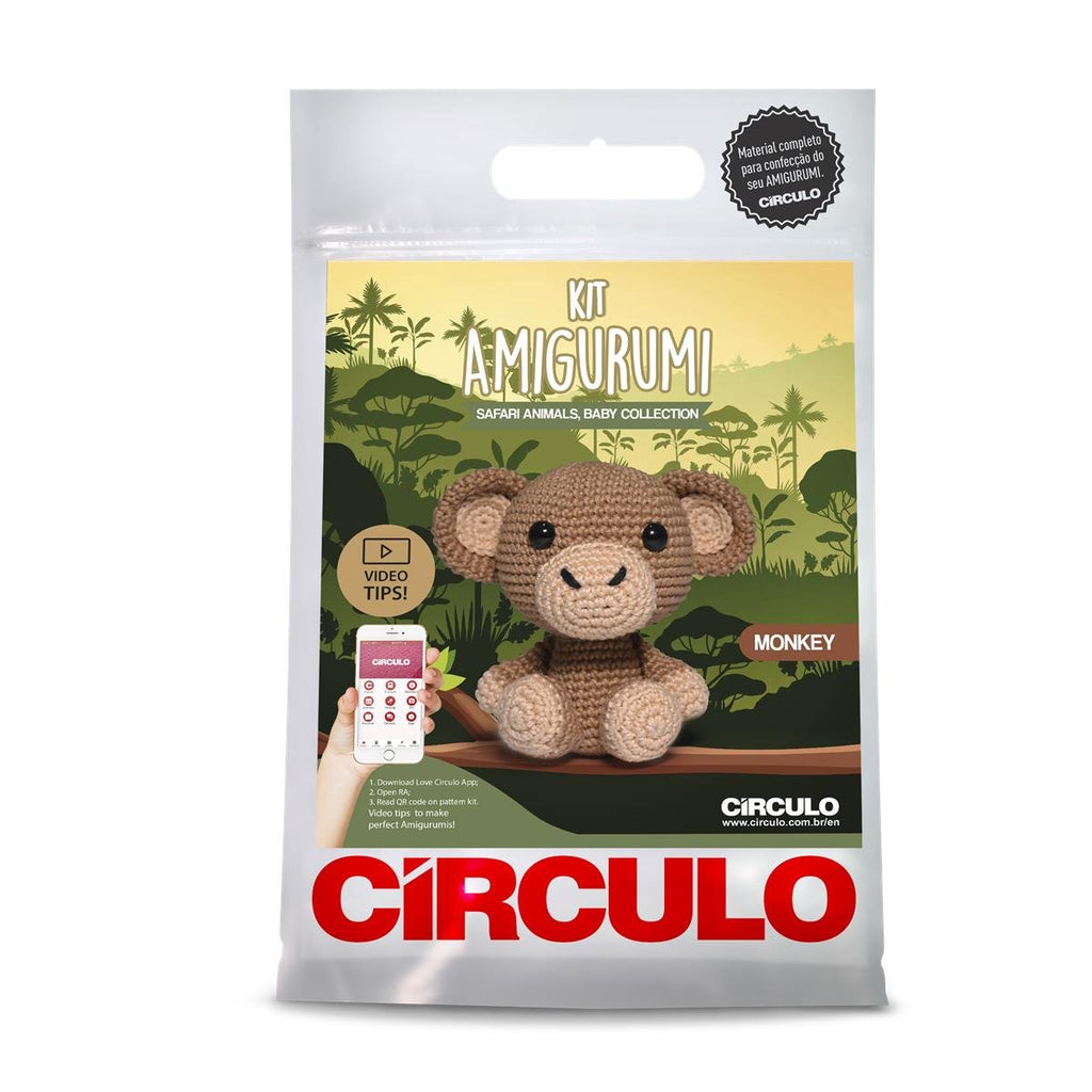 Circulo Yarns Amigurumi Kits - Safari Animal Baby Collection | Kits at Michigan Fine Yarns