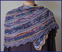 Crystal Palace Aria & Mochi Plus Diva Shawl Kit at Michigan Fine Yarns