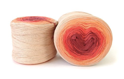 HiKoo Poncho To-Go Kit -Shades of Coral - 2008 23158570 | Kits at Michigan Fine Yarns