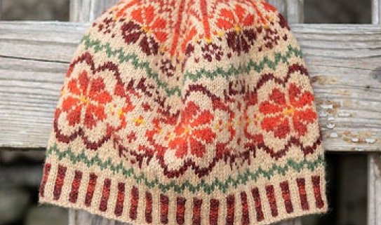 Jamieson's of Shetland Buggiflooer Beanie -Colorway 3 14410538 | Kits at Michigan Fine Yarns