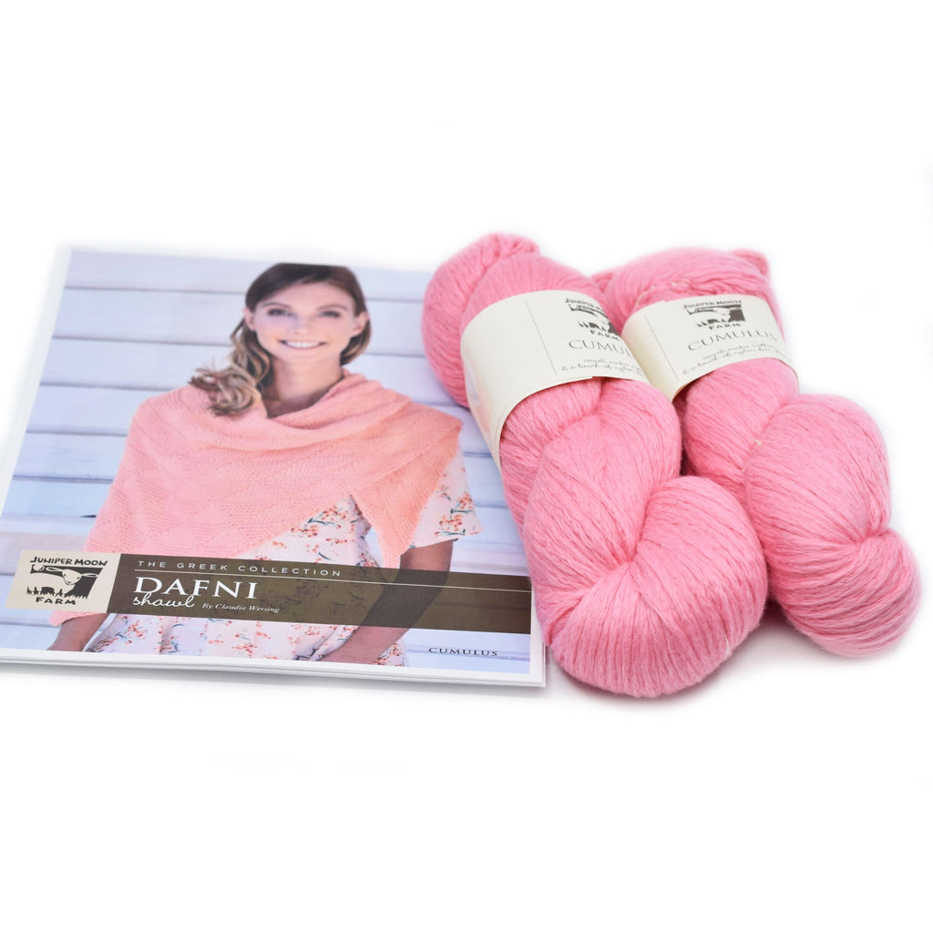 Juniper Moon Farm Dafni Shawl Kit -44 - First Blush | Kits at Michigan Fine Yarns