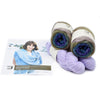Juniper Moon Farm Zeynep Wrap Kit -Lily Lollipop and Peacock Feather | Kits at Michigan Fine Yarns