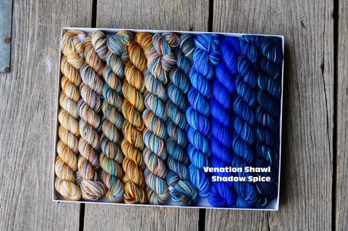 Koigu Venation Shawl Kit -Shadow Spice 38792234 | Kits at Michigan Fine Yarns