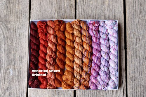 Koigu Venation Shawl Kit -Venation Original 38628394 | Kits at Michigan Fine Yarns