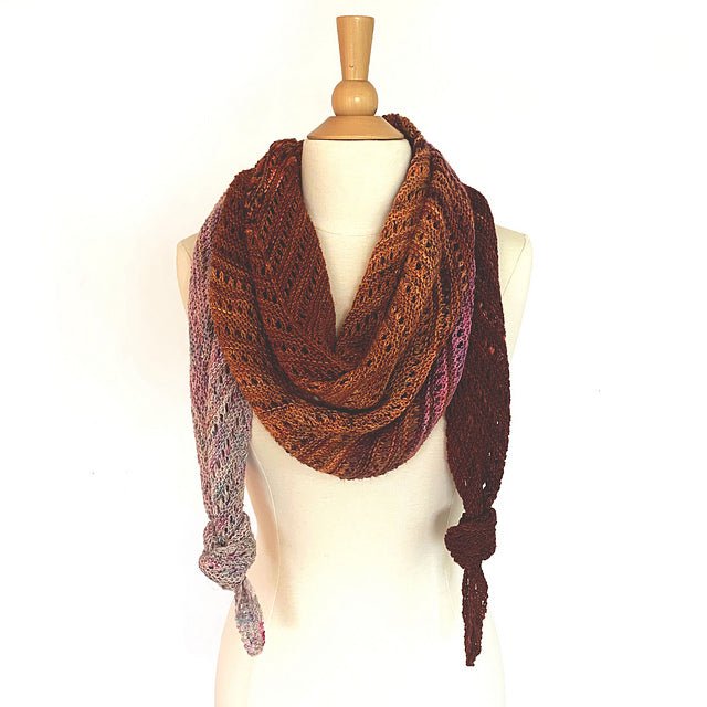 Koigu Venation Shawl Kit -Venation Original 38628394 | Kits at Michigan Fine Yarns