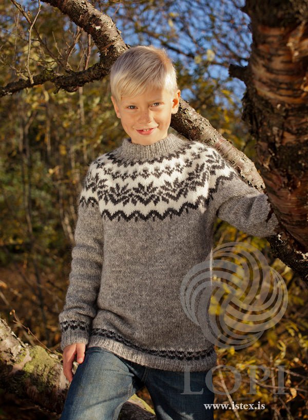 Lopi Afmæli 20th Anniversary Sweater Kit | Kits at Michigan Fine Yarns