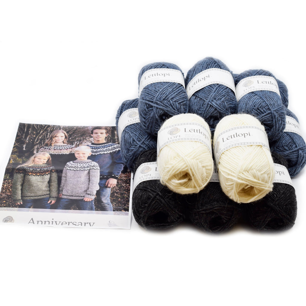 Lopi Afmæli 20th Anniversary Sweater Kit | Kits at Michigan Fine Yarns