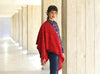Malabrigo Wellingborough Shawl Kit -Ravelry Red - SW611 78134570 | Kits at Michigan Fine Yarns