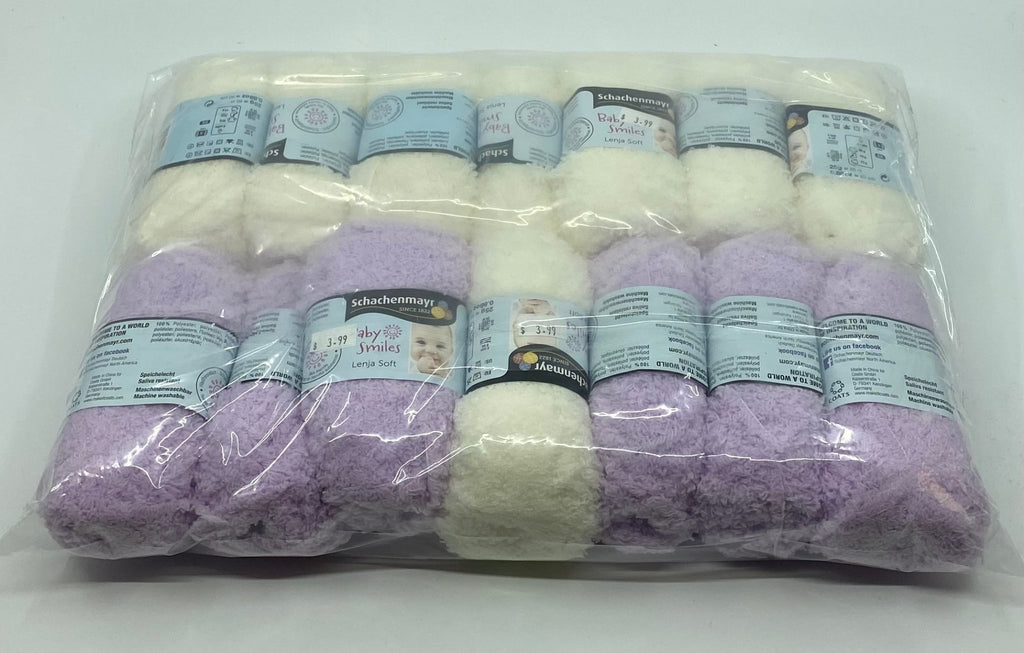 Michigan Fine Yarns Baby Smiles Soft Blanket Kit at Michigan Fine Yarns