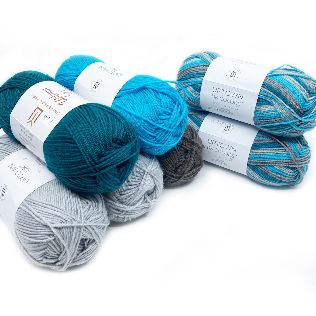 Michigan Fine Yarns Spice of Life Crochet Blanket Kit -Uptown DK Bundle 2 46494762 | Kits at Michigan Fine Yarns