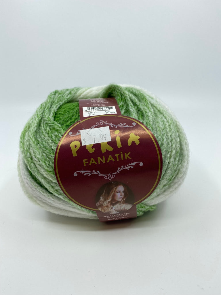 Michigan Fine Yarns Striped For You Garter Blanket Kit -Lime Green 8 skein kit 01525034 | Kits at Michigan Fine Yarns
