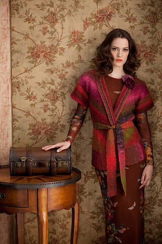 Noro Noro Belted Cardigan Vest Kit -47 - Kure | Kits at Michigan Fine Yarns