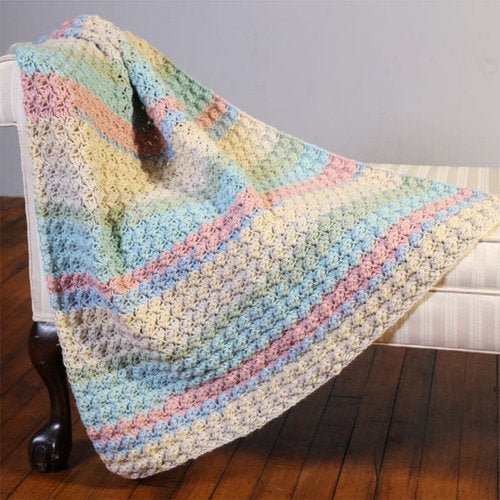 Plymouth Yarns Blanket Stitch Crochet Baby Blanket - Hot Cakes Kit at Michigan Fine Yarns