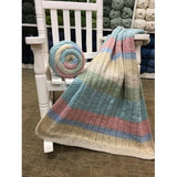 Vertical Lines Baby Blanket - Hot Cakes Kit