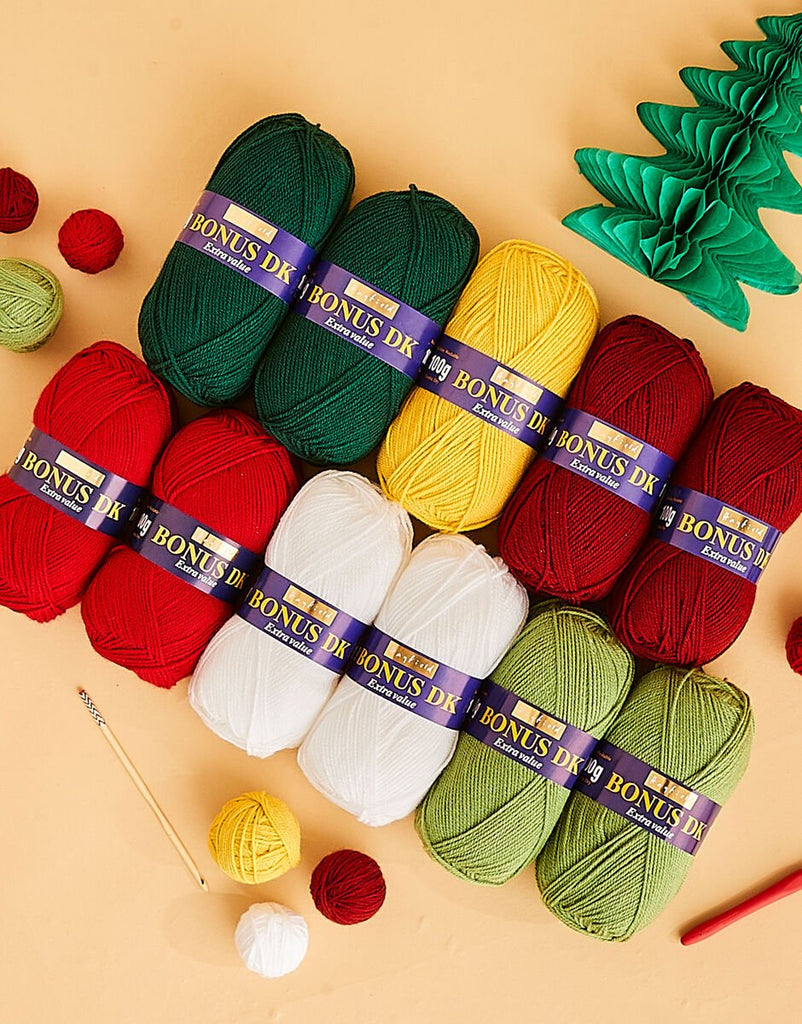 Sirdar Nordic NOËL Christmas Blanket Crochet Along Bundle -Original Colorway | Kits at Michigan Fine Yarns
