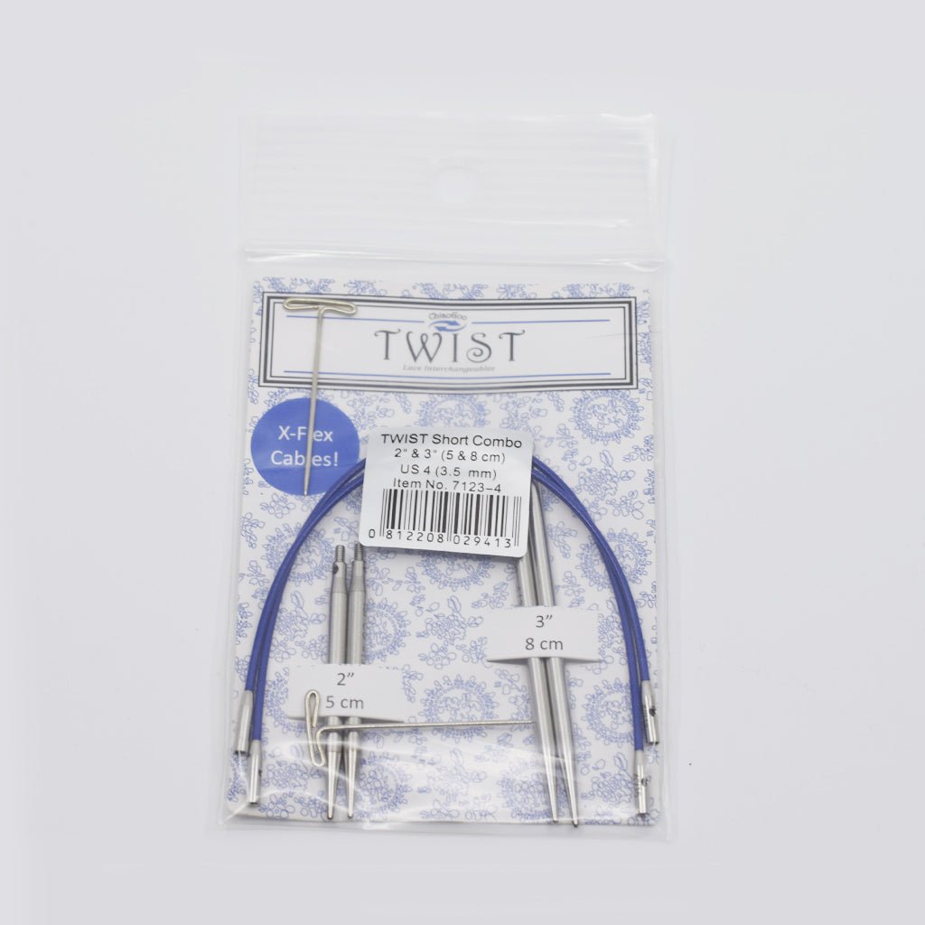 ChiaoGoo ChiaoGoo Twist Short Combo 2" & 3" -812208029413 | Knitting Needles at Michigan Fine Yarns
