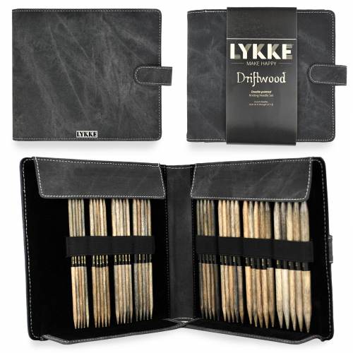 LYKKE Driftwood 6" Double Pointed Needle Set -841275128569 | Knitting Needles at Michigan Fine Yarns