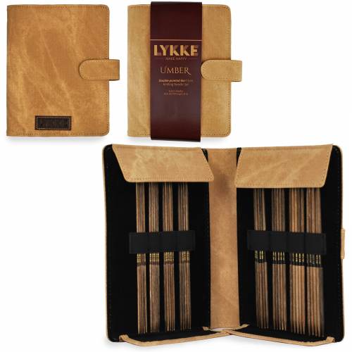 LYKKE Umber 6" Double Pointed Needle Set -Small 81508394 | Knitting Needles at Michigan Fine Yarns
