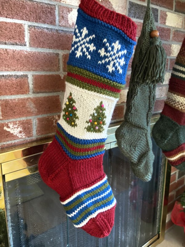 Berroco Blitzen, Dasher & Comet Stockings -94406954 | Patterns at Michigan Fine Yarns