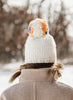 Blue Sky Fibers Big Pom Hat at Michigan Fine Yarns