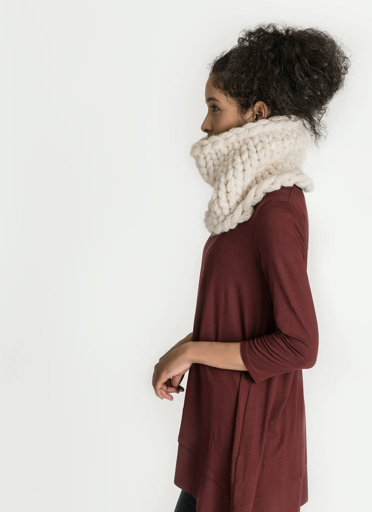 Blue Sky Fibers Jasper Jumbo Cowl - 39261738 | Patterns at Michigan Fine Yarns