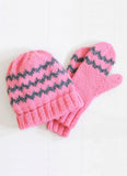 Zig Zag Mittens & Hat