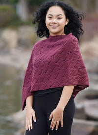 Cascade Esme Poncho -30632746 | Patterns at Michigan Fine Yarns