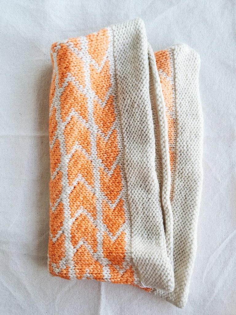 Madelintosh Arrow Cowl at Michigan Fine Yarns