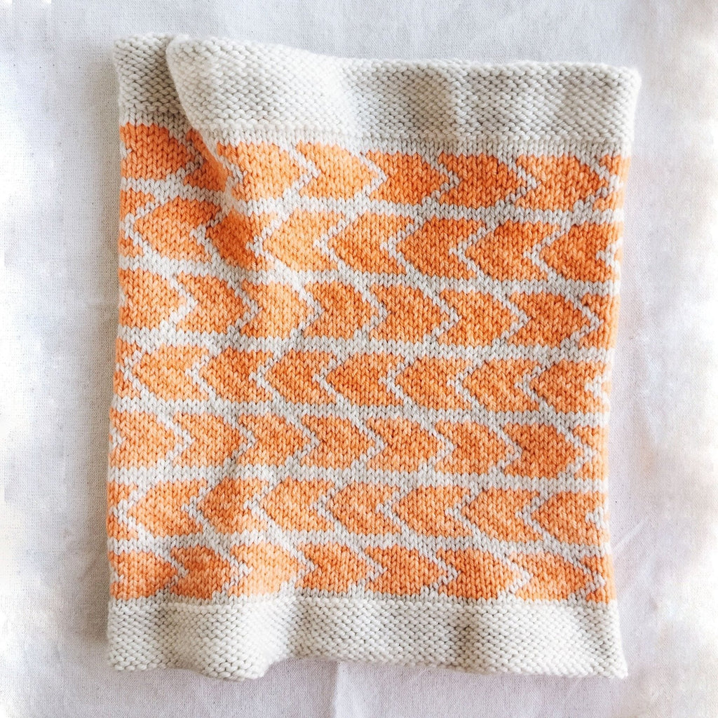 Madelintosh Arrow Cowl at Michigan Fine Yarns