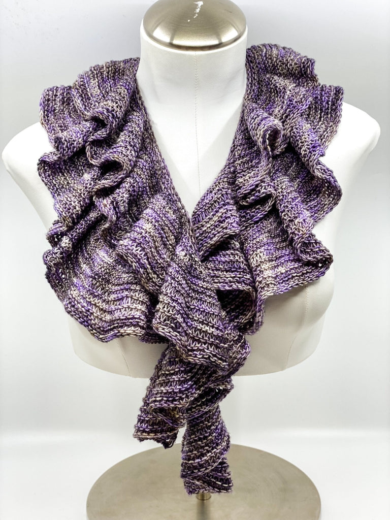 Michigan Fine Yarns Simple Ruffle Scarf - 36286762 | Patterns at Michigan Fine Yarns